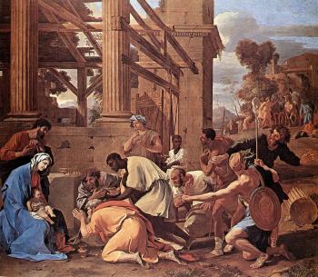尼古拉斯 普桑 Adoration of the Magi 尼古拉斯 普桑 Adoration of the Magi